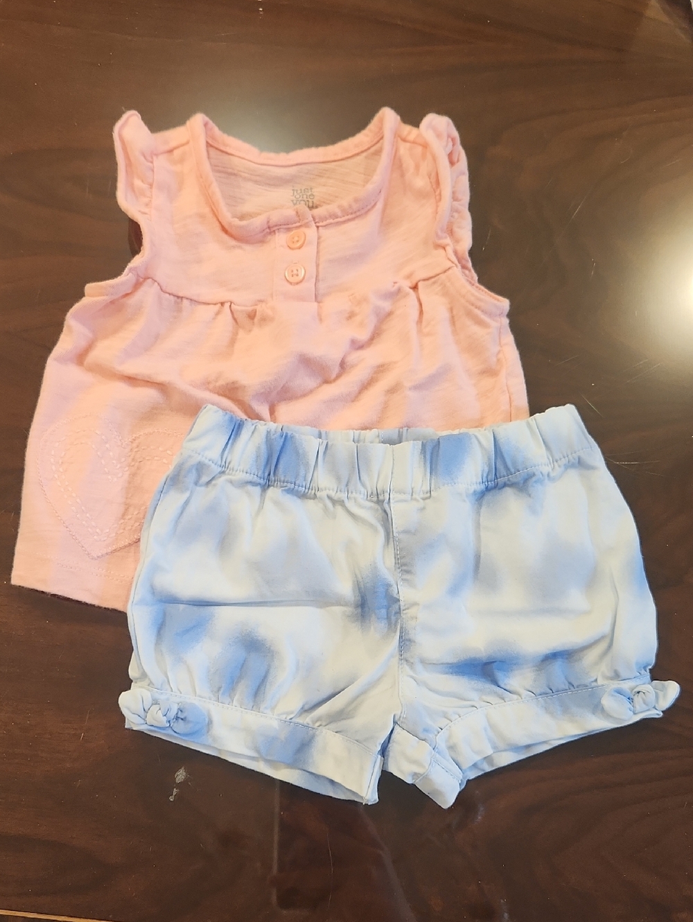 Carter's Peachy Pink Baby Top